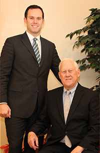 Current President John L. Williams, Esq. and IncNow founder David N. Williams, Esq.