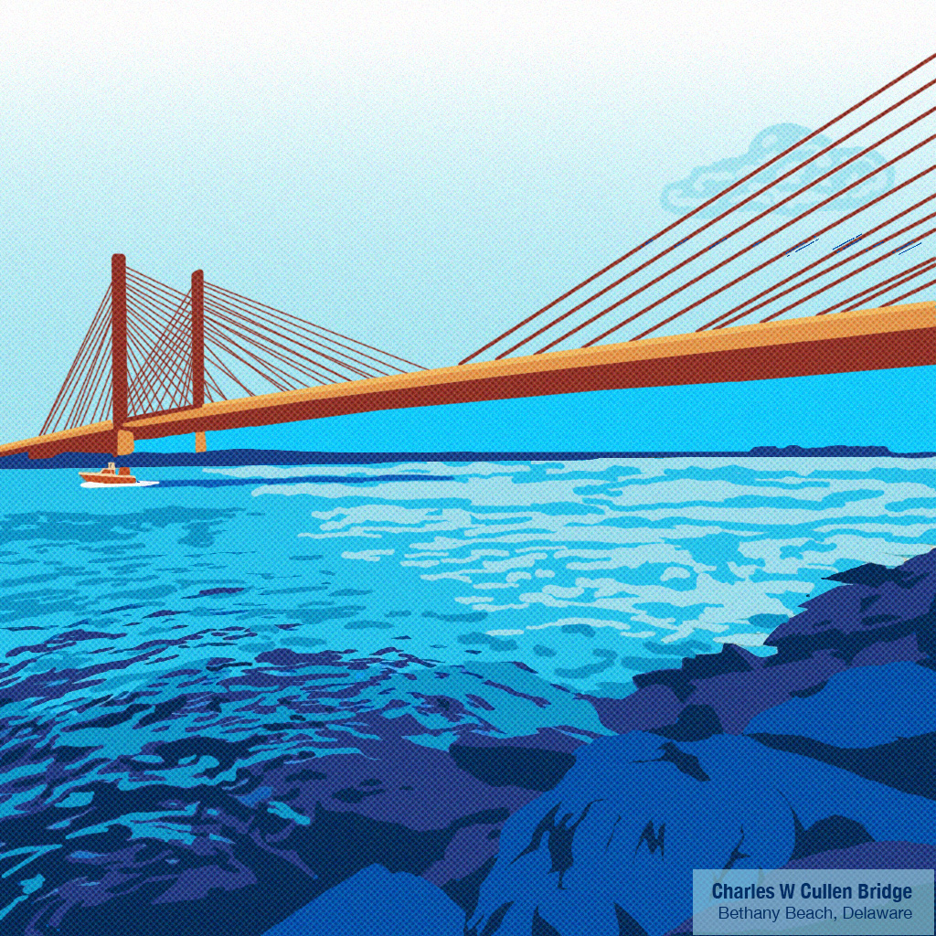 charles w cullen bridge rehoboth beach de