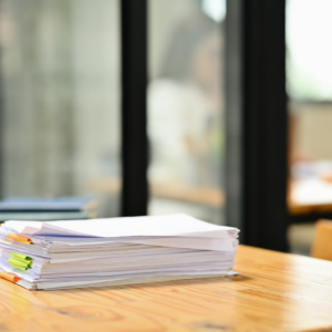 stack of paper