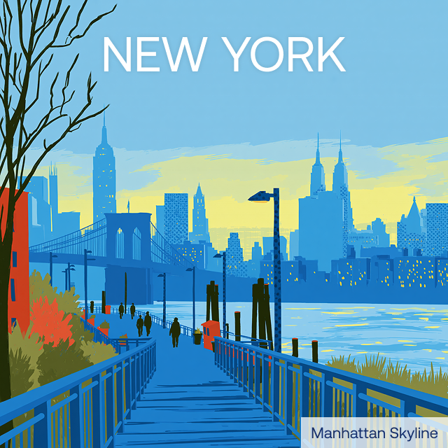 manhattan skyline