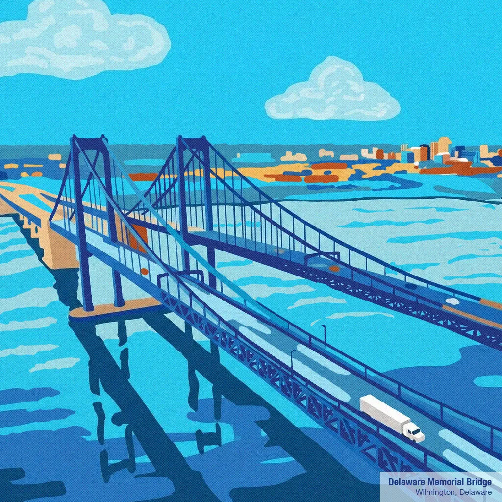 Delaware Memorial Bridge, Wilmington, Delaware
