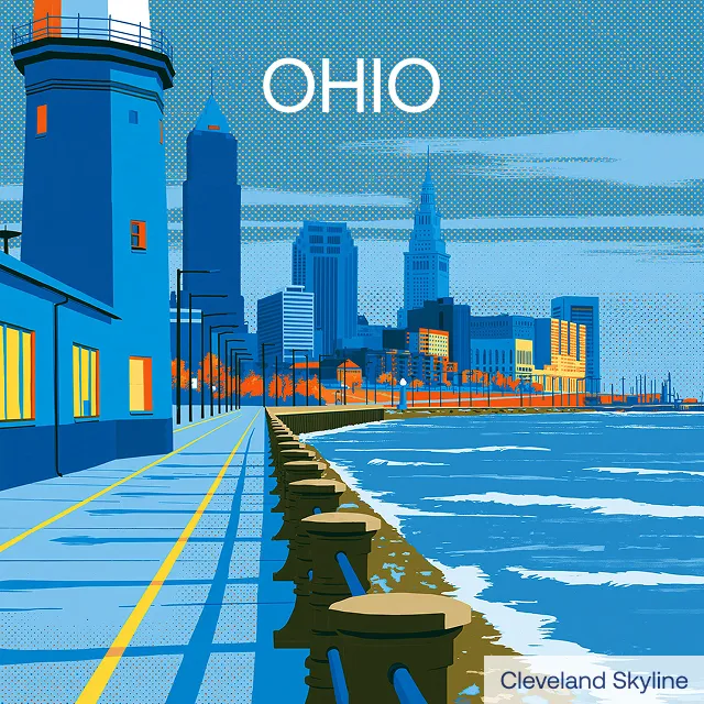 cleveland skyline