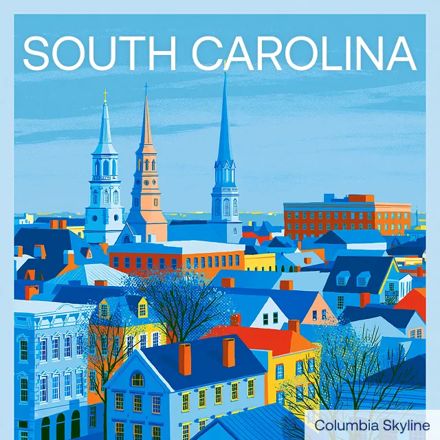 columbia skyline